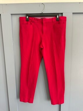 Banana Republic Women's Bright Pink Slim‎ Chinos